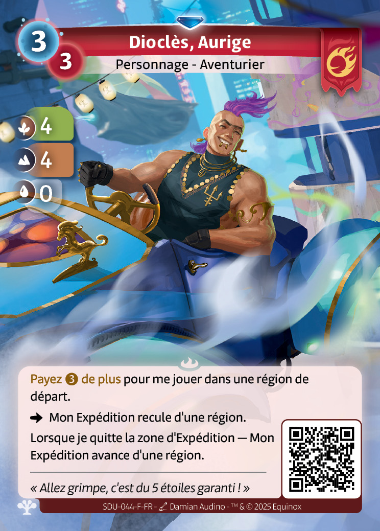 Dioclès, Aurige